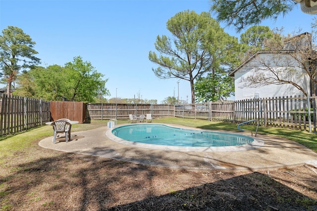 408 Hollyhill Ln, Denton, TX 76205 - view of swimming pool with a patio area