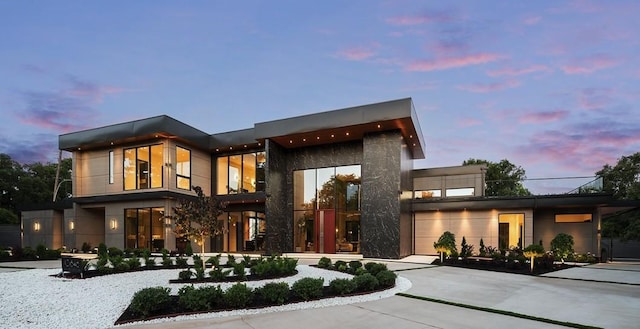 10846 Crooked Creek Ct, Dallas, TX 75229 - view of back of property at dusk