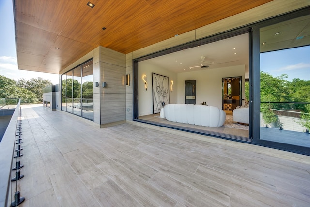 10846 Crooked Creek Ct, Dallas, TX 75229 - view of wooden deck