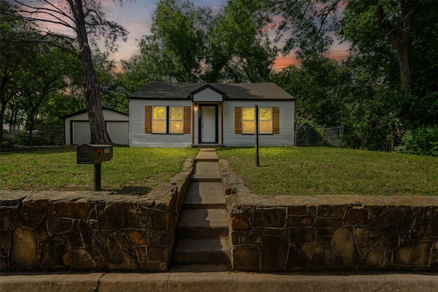 307 Soward Ave, Weatherford, TX 76086 - ranch-style house featuring a garage and an outdoor structure