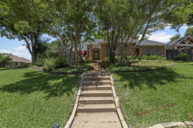 3512 Ridglea Country Club Dr, Fort Worth, TX 76116 - view of front of house with brick siding