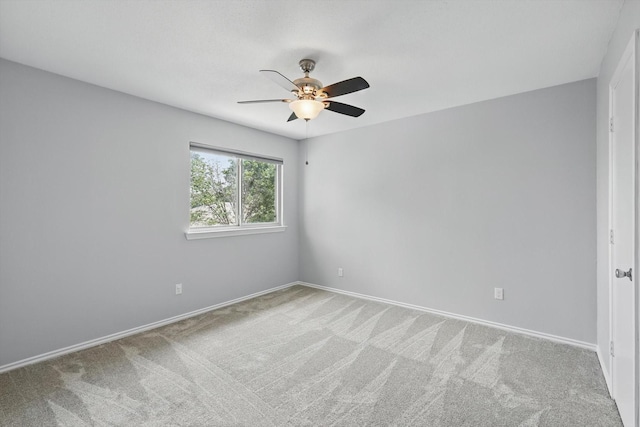 4448 Atlanta Dr, Plano, TX 75093 - spare room with carpet, ceiling fan, and baseboards