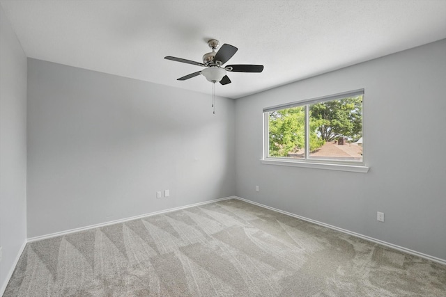 4448 Atlanta Dr, Plano, TX 75093 - empty room with carpet floors, ceiling fan, and baseboards