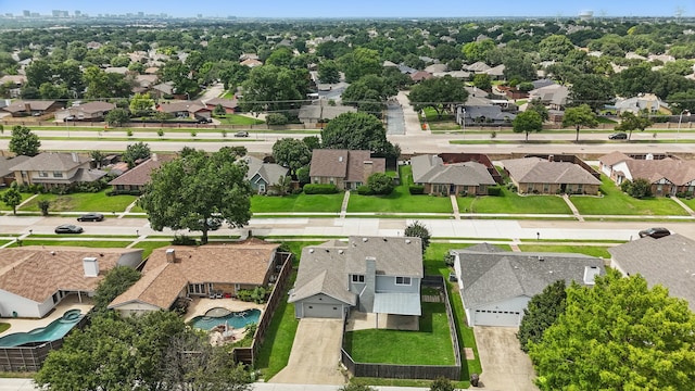 4448 Atlanta Dr, Plano, TX 75093 - aerial perspective of suburban area