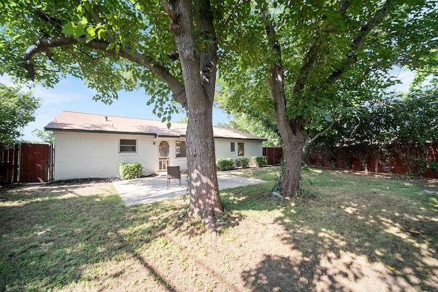 4709 Albermarle Dr, Fort Worth, TX 76132 - rear view of house featuring a patio area and brick siding
