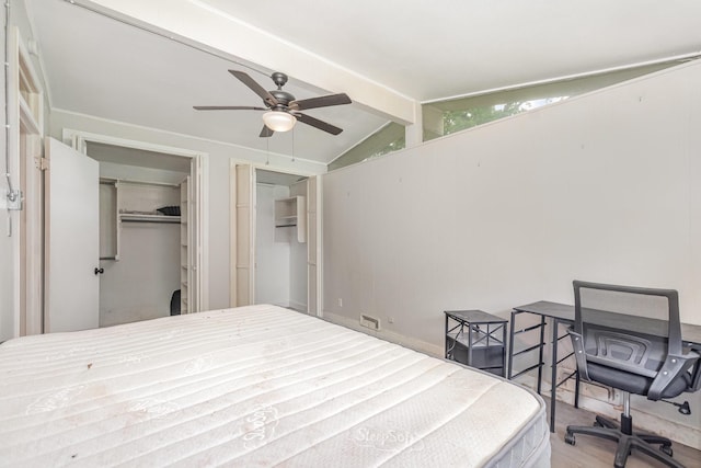 1705 Jefferson St, Commerce, TX 75428 - bedroom with a ceiling fan
