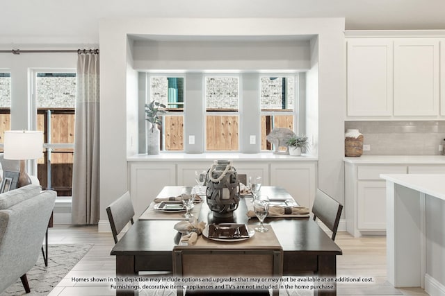 924 Split Oak Ln, Anna, TX 75409 - dining space featuring light wood finished floors