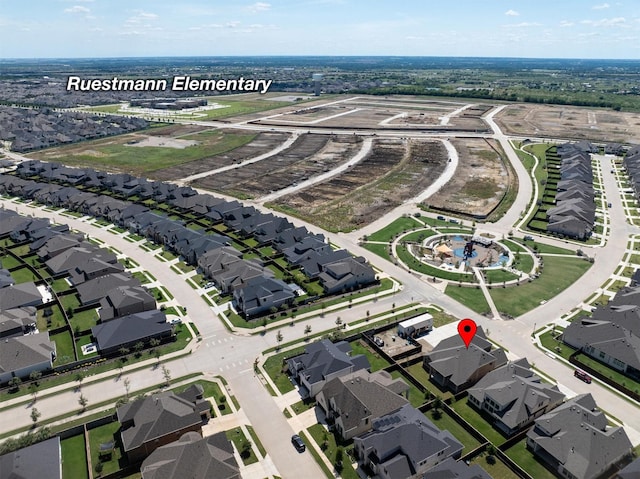 2605 Rosewood Way, Northlake, TX 76226 - aerial perspective of suburban area