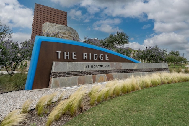 2605 Rosewood Way, Northlake, TX 76226 - community sign featuring a yard