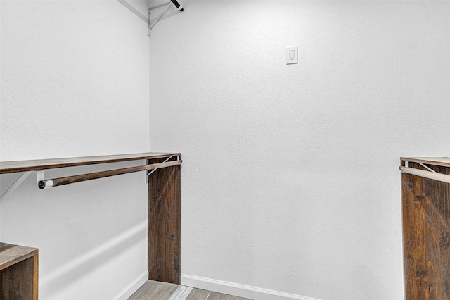 2735 Grafton Ave, Dallas, TX 75211 - spacious closet with wood finished floors