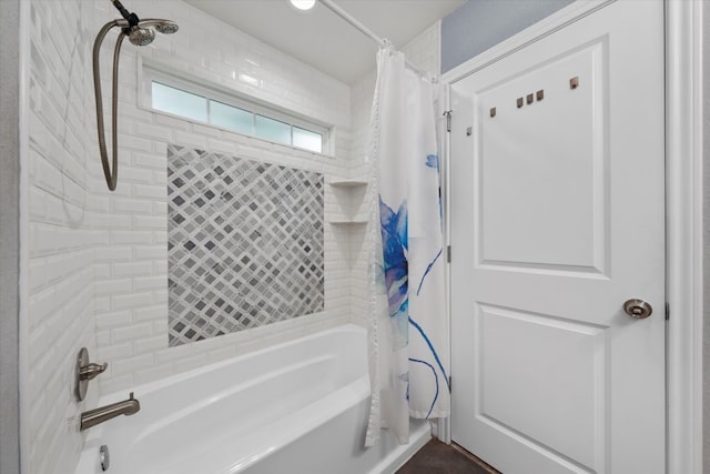 2915 Ethel Ave, Waco, TX 76707 - bathroom with shower / bath combination with curtain
