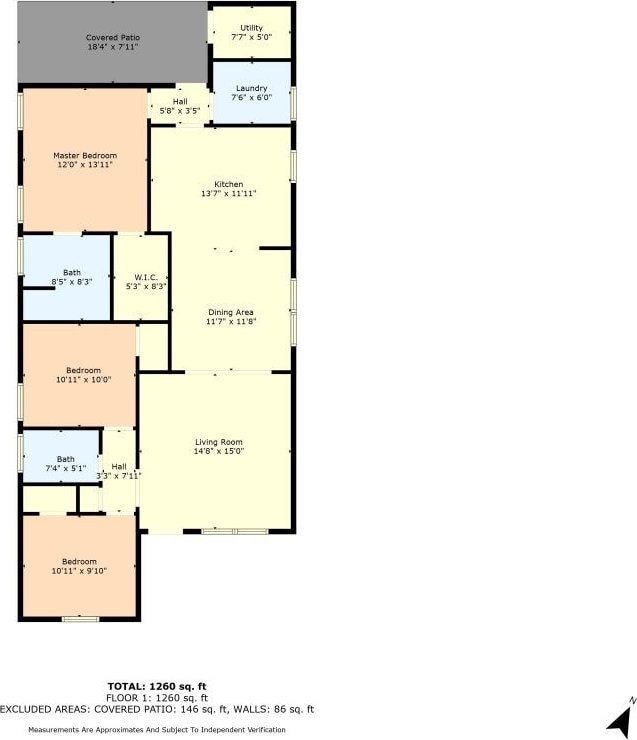 2915 Ethel Ave, Waco, TX 76707 - property floor plan