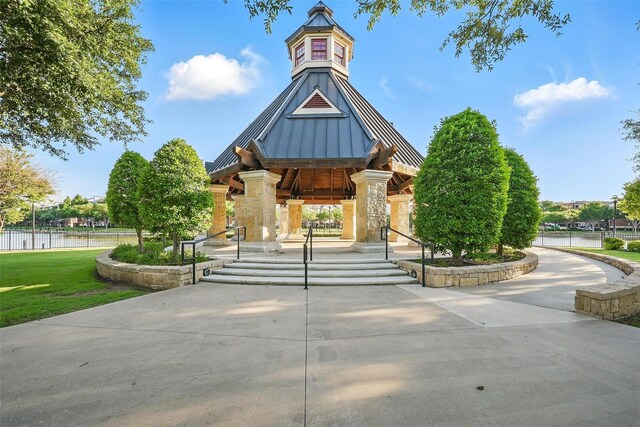 415 Fountainview Dr, Irving, TX 75039 - view of home's community featuring a gazebo