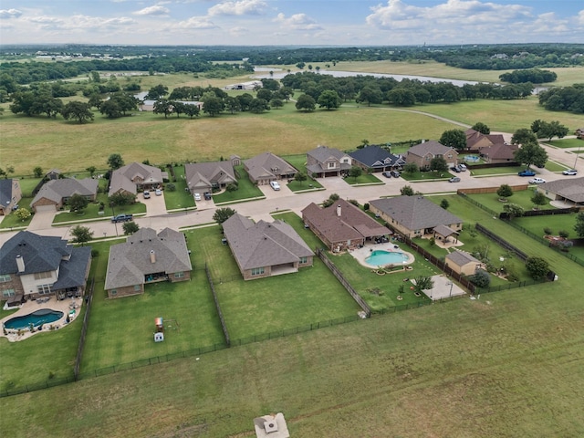 1028 Morningside Dr, Burleson, TX 76028 - aerial view of residential area with a pool
