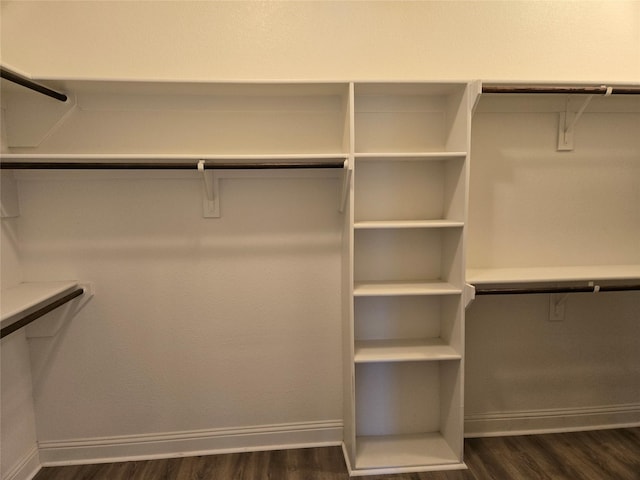 632 Yucca Ct, Aledo, TX 76008 - walk in closet with dark wood finished floors