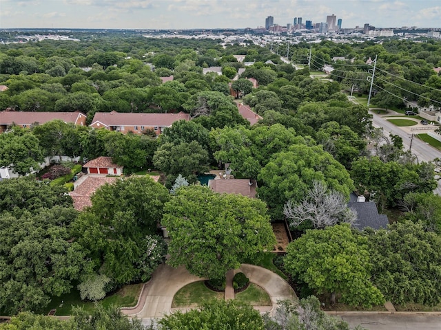104 Crestwood Dr, Fort Worth, TX 76107 - bird's eye view
