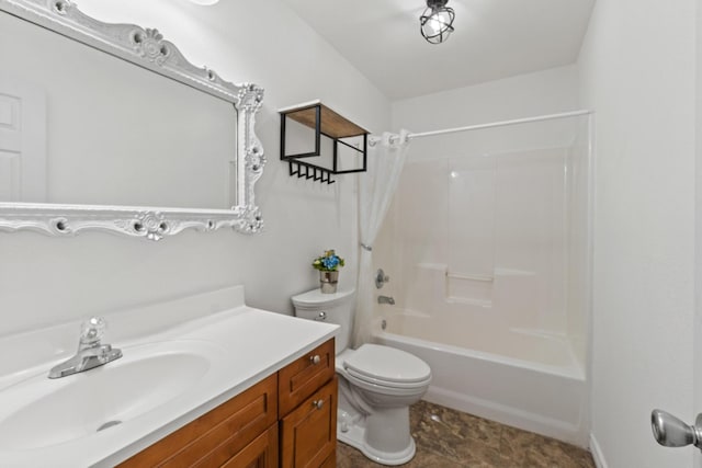 6622 Victoria Ave, Dallas, TX 75209 - full bath with toilet, vanity, and shower / bath combination