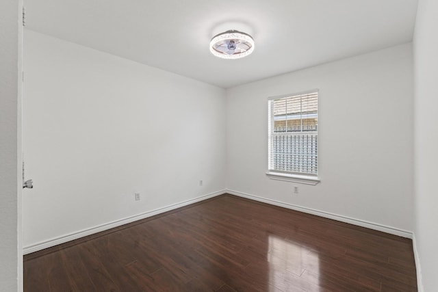 6622 Victoria Ave, Dallas, TX 75209 - spare room with dark wood finished floors and baseboards