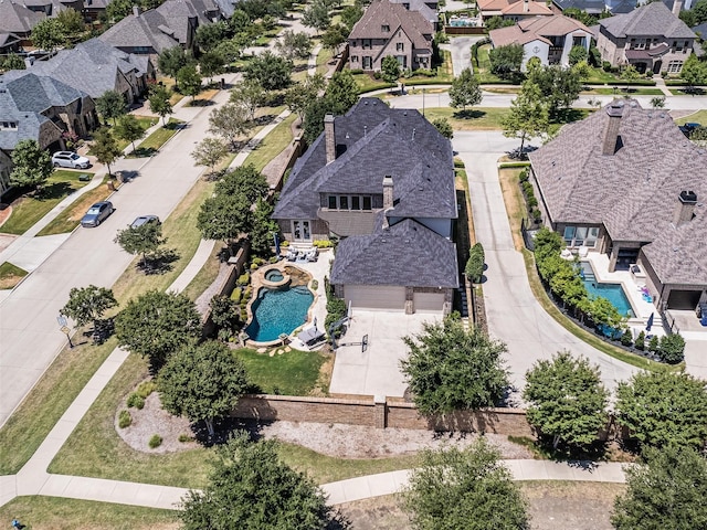 3421 Greenbrier Dr, Frisco, TX 75033 - view of property location with a pool area and nearby suburban area