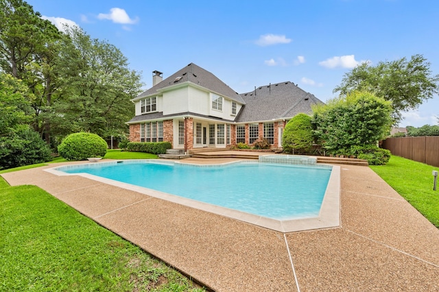 8005 Jefferson Cir, Colleyville, TX 76034 - view of swimming pool featuring a patio