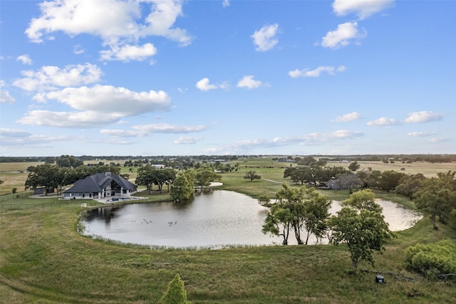 12877 Foutch Rd, Pilot Point, TX 76258 - overview of rural landscape featuring a large body of water