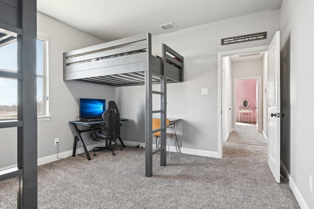 1207 Mae St, Anna, TX 75409 - bedroom featuring carpet floors, baseboards, and an office area