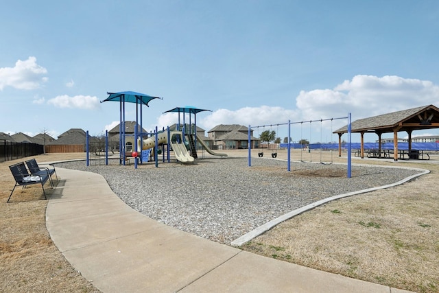1207 Mae St, Anna, TX 75409 - community jungle gym featuring a gazebo