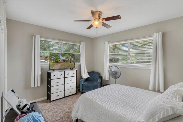 521 Brookview Dr, Hurst, TX 76054 - full bathroom with tile patterned floors, vanity, shower / bath combo with shower curtain, and toilet
