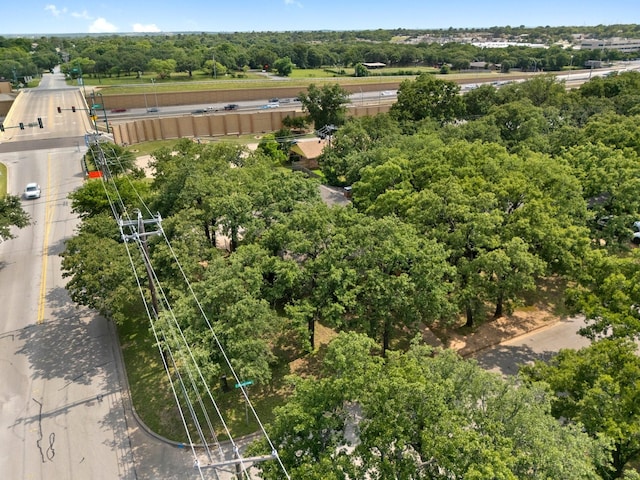 521 Brookview Dr, Hurst, TX 76054 - bird's eye view of a tree filled landscape