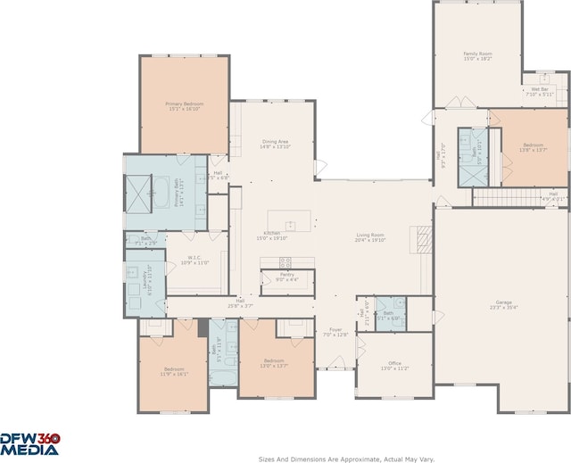 3201 Dovehill Dr, Northlake, TX 76247 - floor plan / room layout