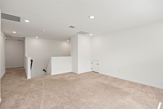 1028 W Dr, Aubrey, TX 76227 - basement with carpet floors, recessed lighting, and baseboards