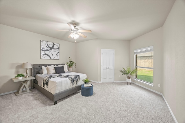 1825 Sanderlain Ln, Allen, TX 75002 - bedroom featuring carpet flooring, baseboards, a closet, and ceiling fan