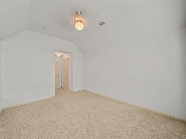8009 Marathon Dr, Plano, TX 75024 - bonus room featuring lofted ceiling and light carpet