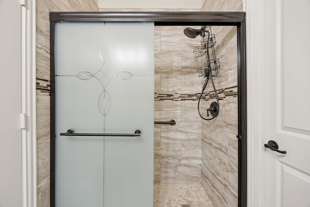 235 Bearclaw Cir, Aledo, TX 76008 - bathroom featuring a tile shower