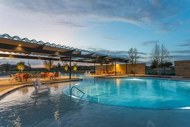 720 Lawndale St, Celina, TX 75009 - community pool with a patio