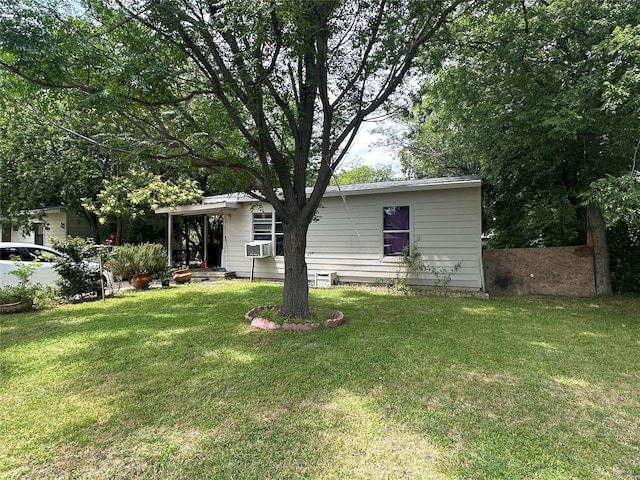 133 E Wanda Dr, Garland, TX 75040 - view of grassy yard featuring cooling unit