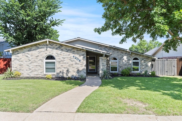 4208 Crestover Dr, Mesquite, TX 75150 - view of front facade with brick siding