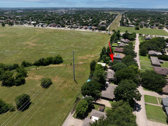110 Sunview St, Sunnyvale, TX 75182 - aerial perspective of suburban area