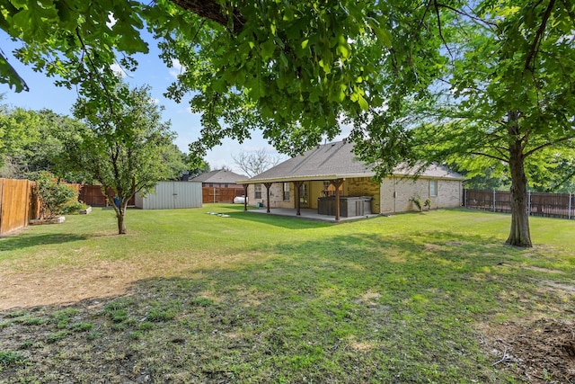 3559 Kayewood Dr, Little Elm, TX 75068 - view of yard featuring a patio area