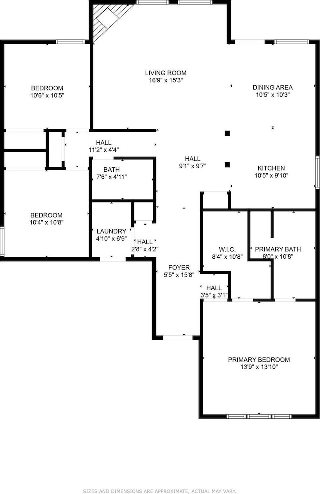 2748 Yoakum St, Fort Worth, TX 76108 - floor plan / room layout