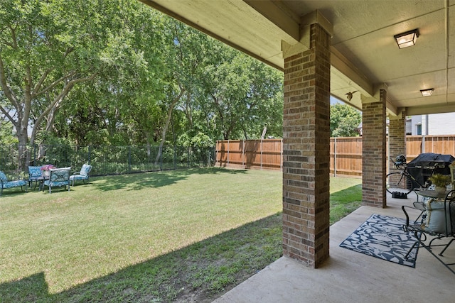 11310 Seguin Dr, Frisco, TX 75035 - view of yard with a patio