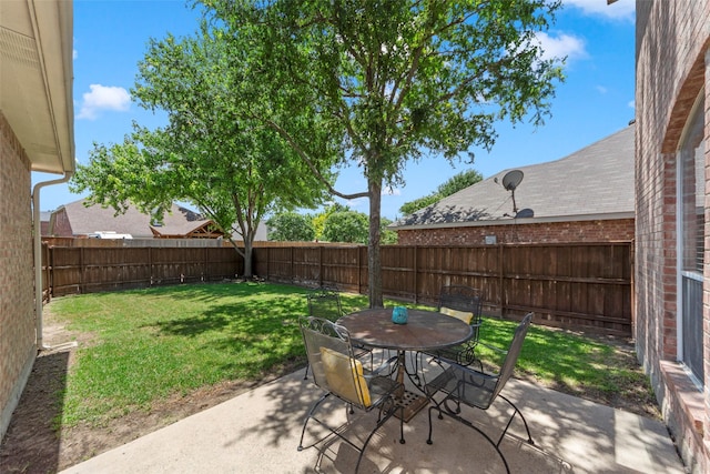1106 Brook Ridge Ave, Allen, TX 75002 - view of patio with outdoor dining area
