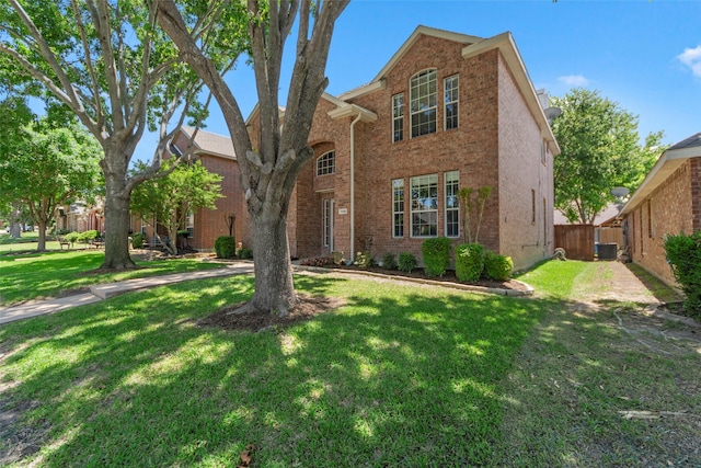 1106 Brook Ridge Ave, Allen, TX 75002 - traditional-style home with brick siding