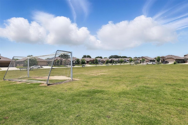 1253 Presidio Ln, Weatherford, TX 76087 - view of yard with a sport area and a residential view