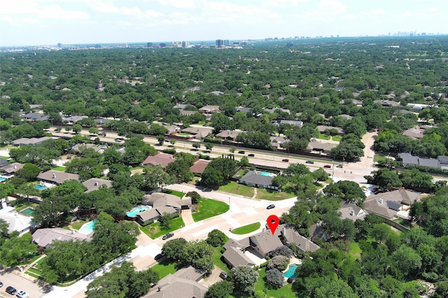 6015 Meadowcreek Dr, Dallas, TX 75248 - aerial view of residential area