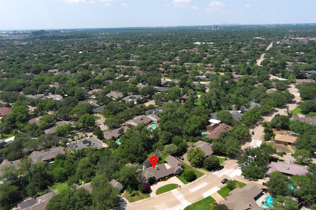 6015 Meadowcreek Dr, Dallas, TX 75248 - aerial perspective of suburban area