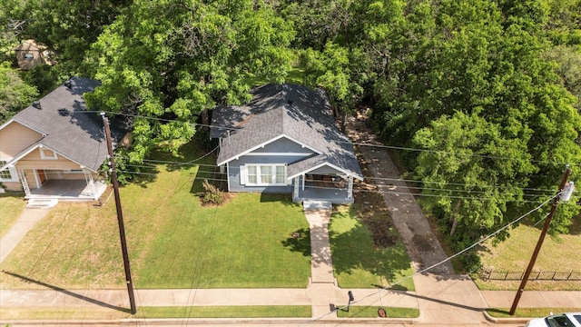 308 W Heard St, Cleburne, TX 76033 - aerial view of property and surrounding area