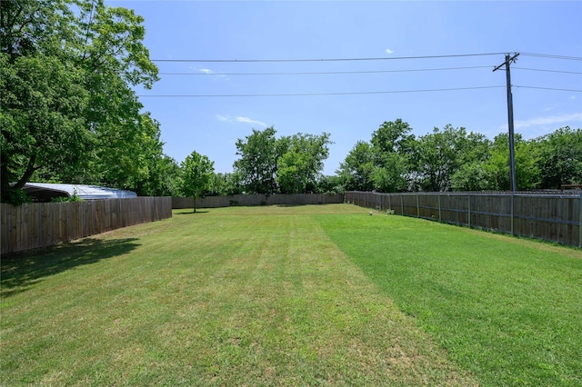 110 Thode St, Whitesboro, TX 76273 - view of yard