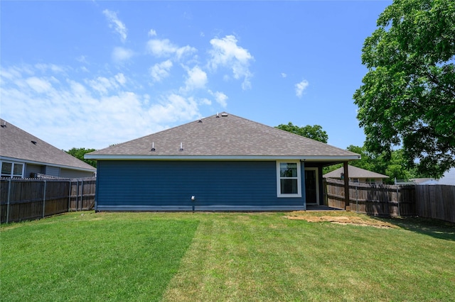 110 Thode St, Whitesboro, TX 76273 - back of house featuring a shingled roof