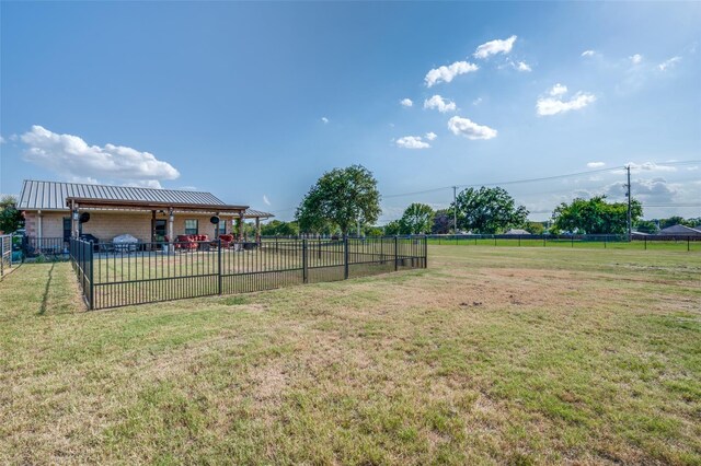 395 Yacht Cb Rd, Oak Point, TX 75068 - view of yard